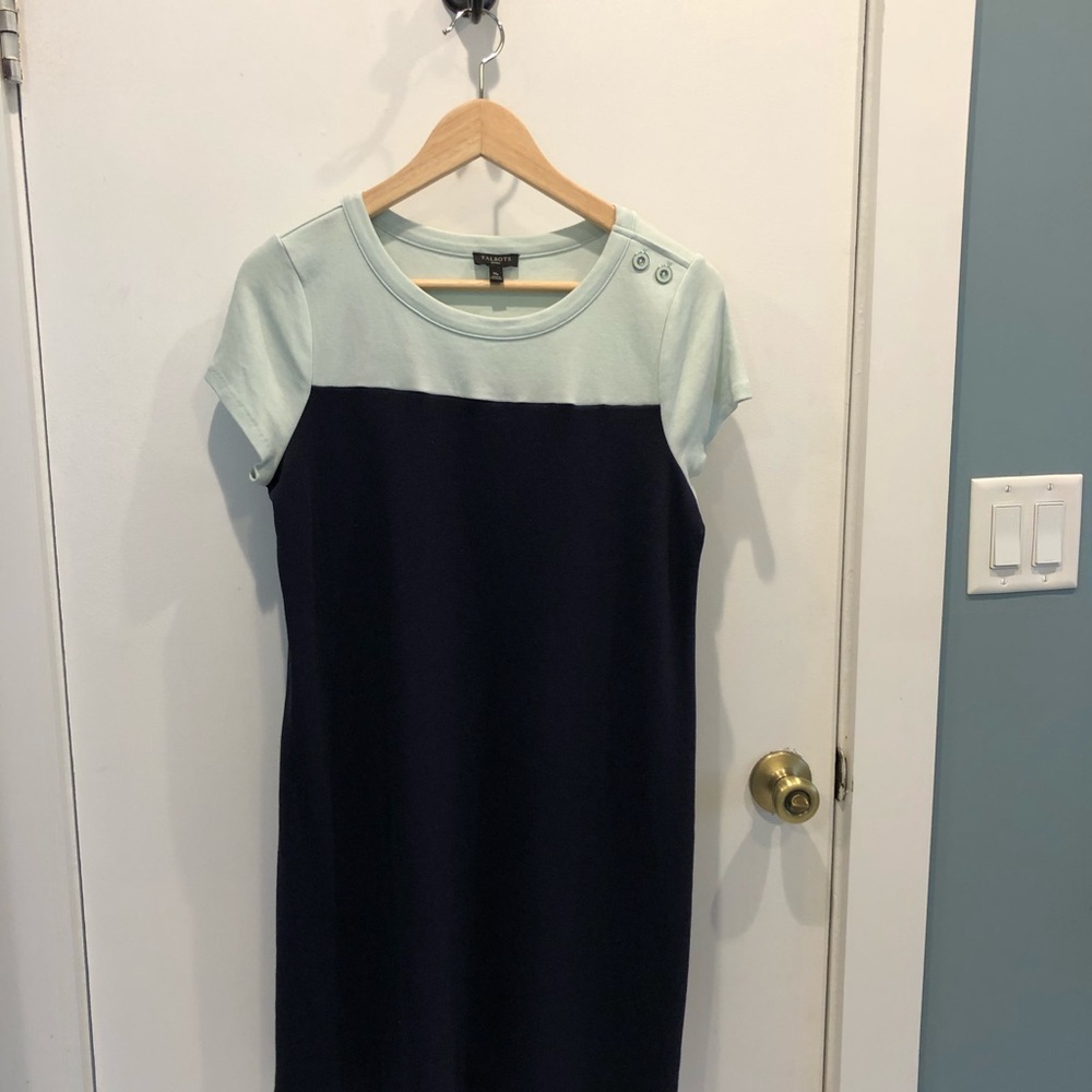 Talbots Color block dress MP